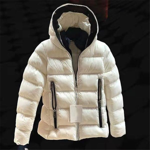

men designer jacket winter pure cotton women parka overcoat fashion outdoor windbreaker couple thickening warm coat men down jackets m l, Black