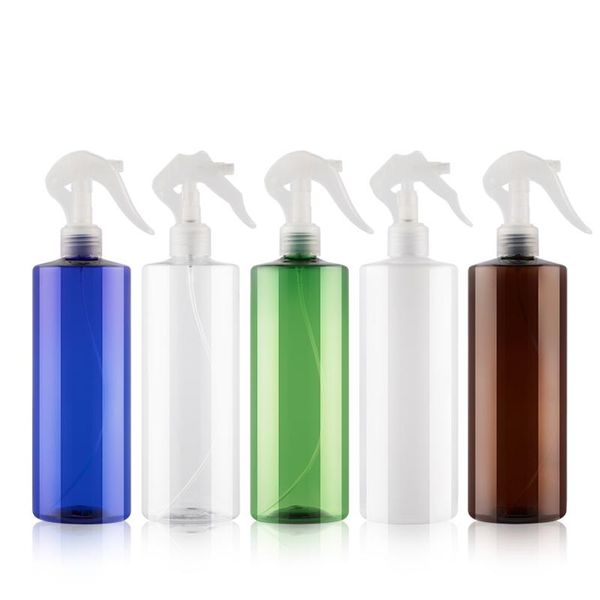 

storage bottles & jars 500ml x 12 clear blue brown empty spray bottle plastic watering the flowers water for salon plants