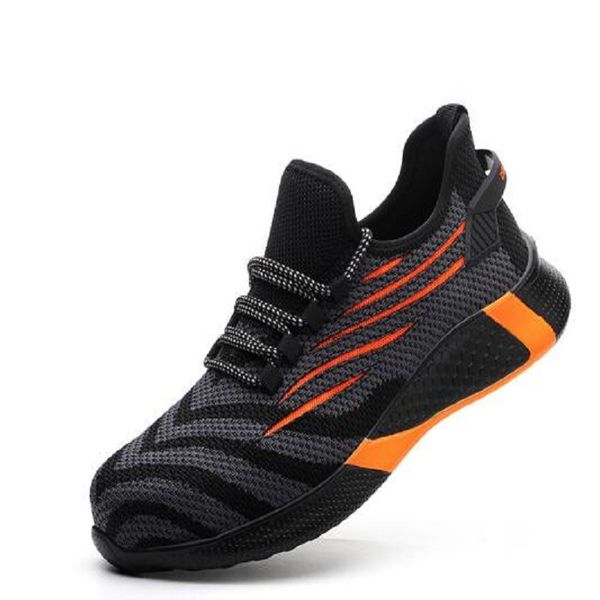 

running men work safety shoes anti-puncture working sneakers male indestructible trainer shoe mens boots lightweight boot