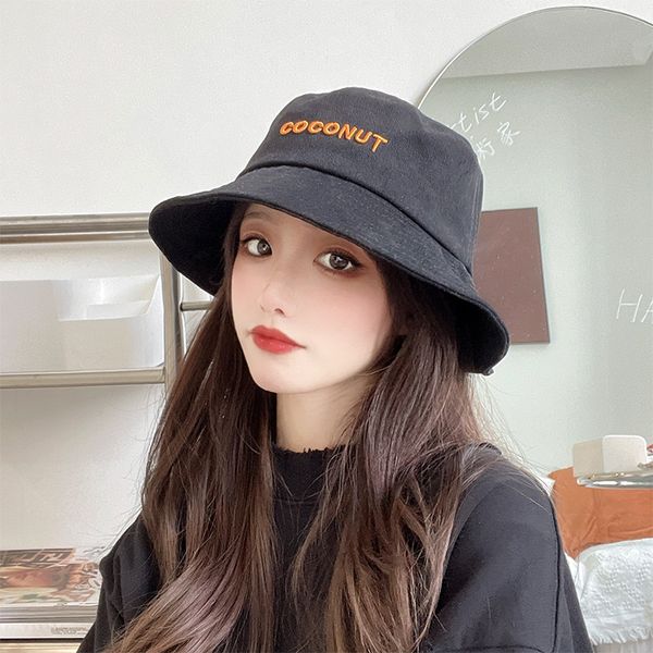 

korean fisherman's hat for women's travel in spring and summer, Blue;gray