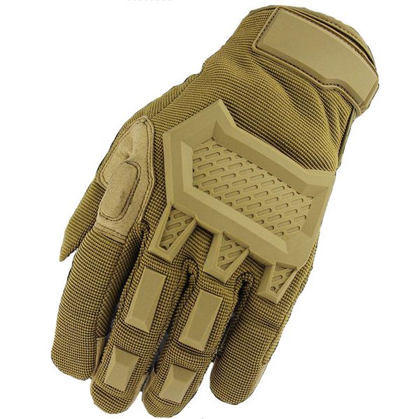

sports gloves touch screen military tactical non-slip rubber hard knuckle full finger men's army paintball shooting bicycle, Black
