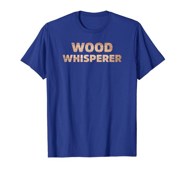 

wood whisperer - funny woodworkers carpentry t-shirt, White;black