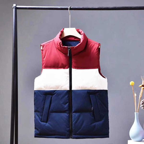 

men's parkas sleeveless winter vest zipper casual jacket stylishvest, Black