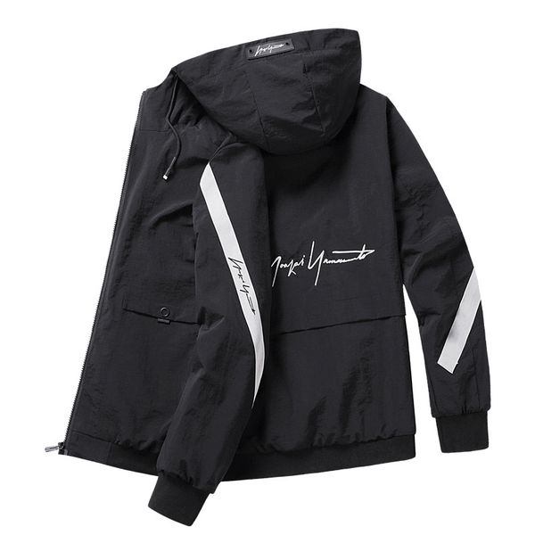

men's jackets casual men's jacket spring wind-proof harajuku fly bomber streetwear hip hop fine fit, Black;brown