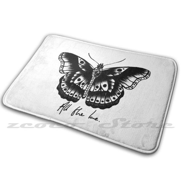 

carpets tattoo carpet water absorb non-slip door mat moth harry one direction tattoos art fine line