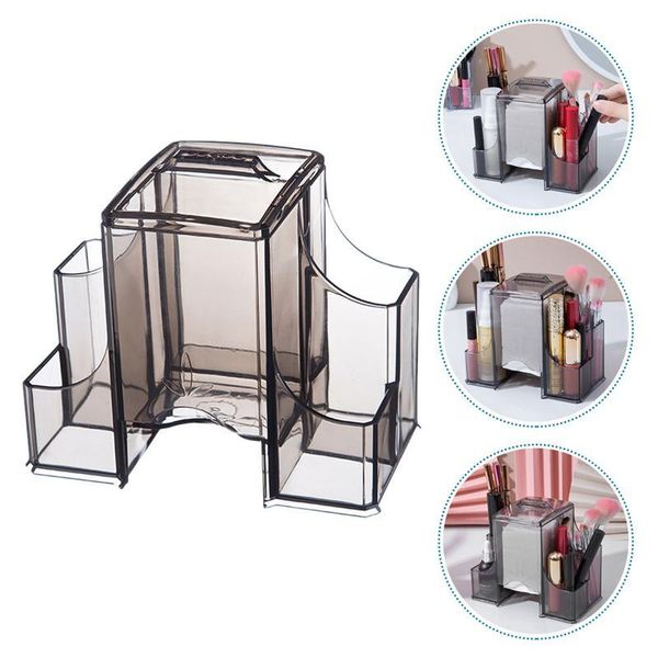 

transparent storage box cosmetic lipstick container boxes & bins
