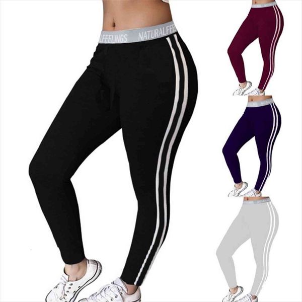 

pencil trousers fall stretch slim womens capris leggings plus size, Black;white