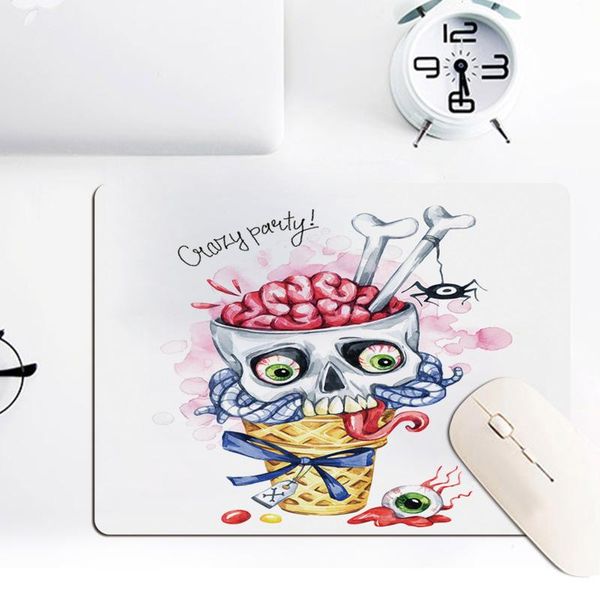 

mouse pads & wrist rests halloween pad rectangular rubber mousemat antiskid mat for lapgaming decorate the desktop
