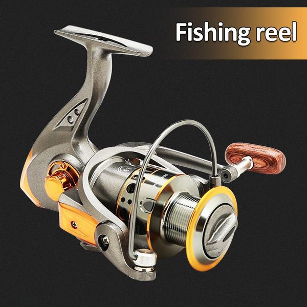 

bearing balls 5.2:1 full metal wire cup fishing reel spinning wheel sea rod gear baitcasting reels
