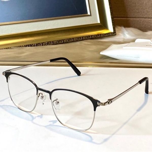 

super sung s118 optical eyeglasses for men women retro style anti-blue light lens plate square frame with box, White;black