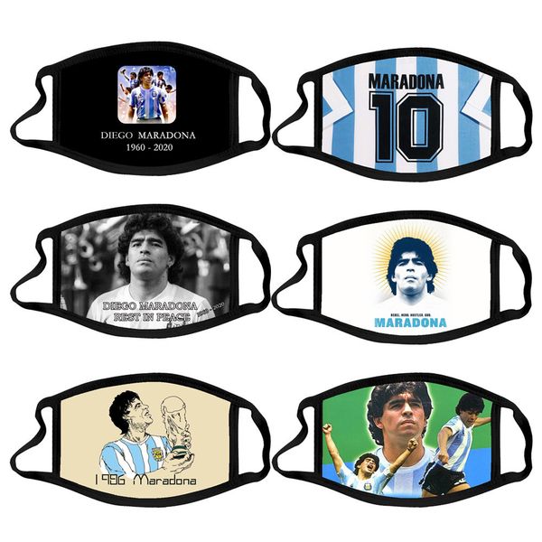 

factory outlet s maradona 10 cloth cotton washable printed mask new product