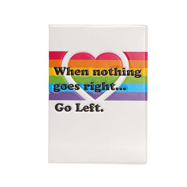 

rainbow passport holder pvc passport cover waterproof wallet, Brown;gray