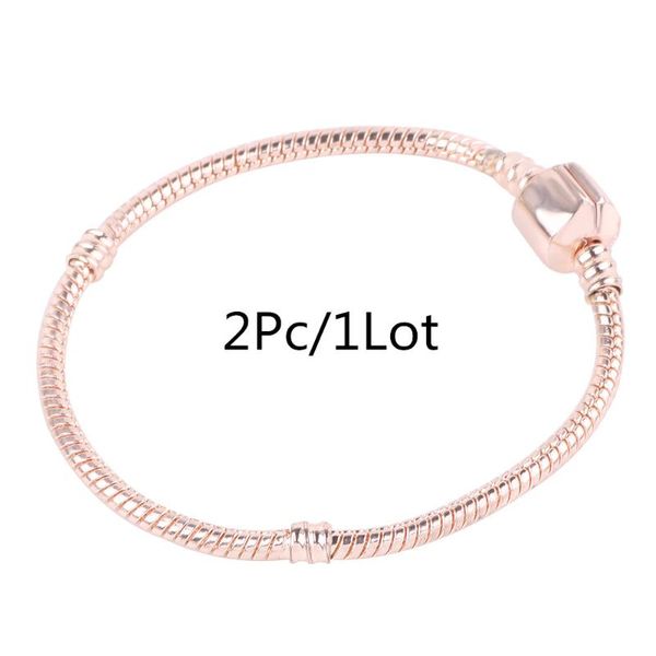 

link, chain aifeili 2pcs /lot basic with snake clasp charm fit women bracelets & necklaces fashion jewelry 15cm-21cm, Black