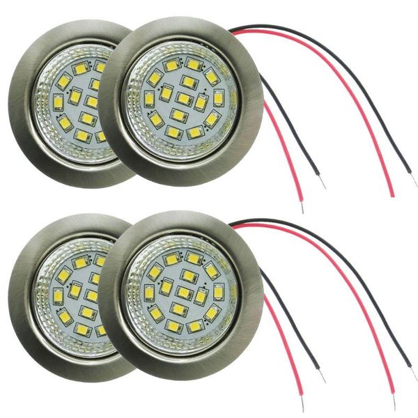 

downlights 60mm led downlight for yacht boat solar power house camper car lighting dc 12v 3w chrome plating