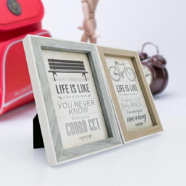 

nordic vintage po frame horizontal vertical format picture inner wall art hand made beside table decor frames