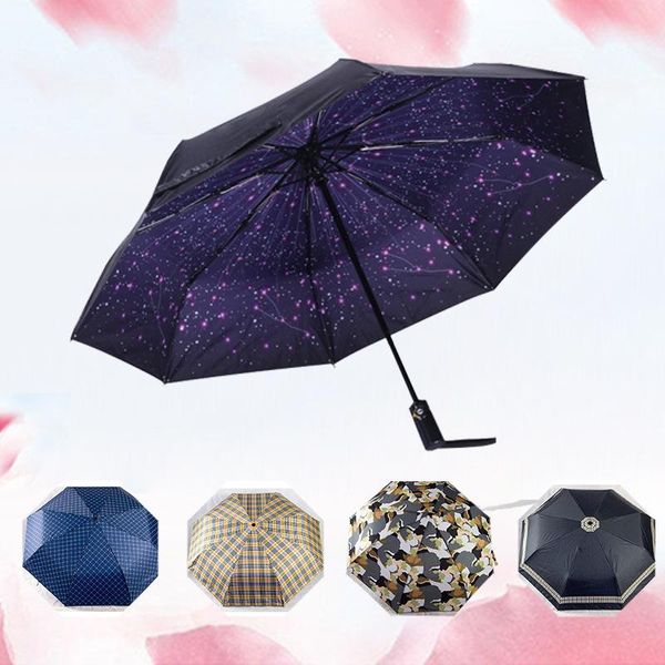 

umbrellas black umbrella mini rain clear sun automatic
