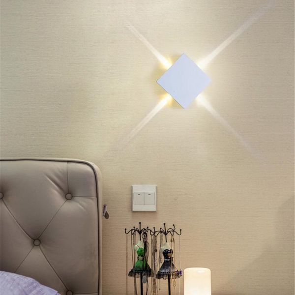 

wall lamps led lamp bedside bedroom living room modern simple creative corridor el cross star light ac85-265v