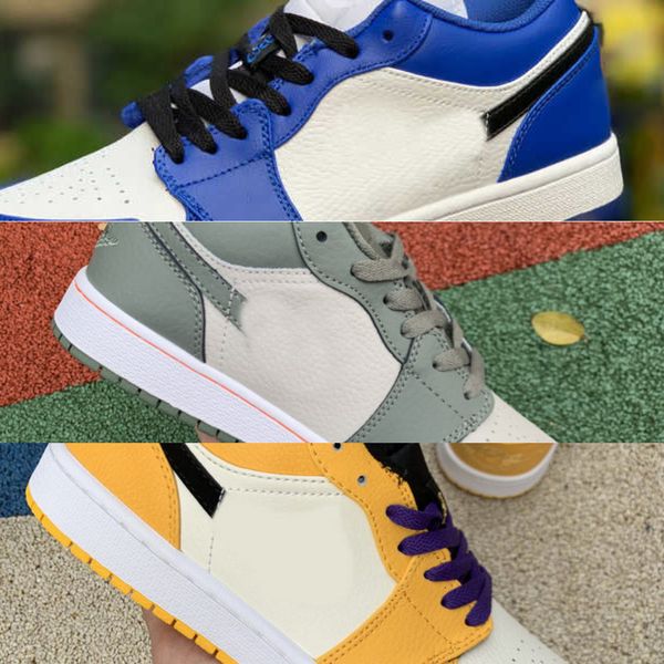 

new game royal 1 mens basketball shoes low court purple white red shadow glow bred gray black toe designers 1s women skateboard shoesq0q3