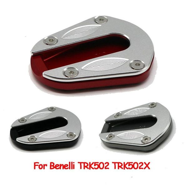 

other motorcycle parts cnc aluminum kickstand foot side stand extension pad for benelli trk502 trk502x