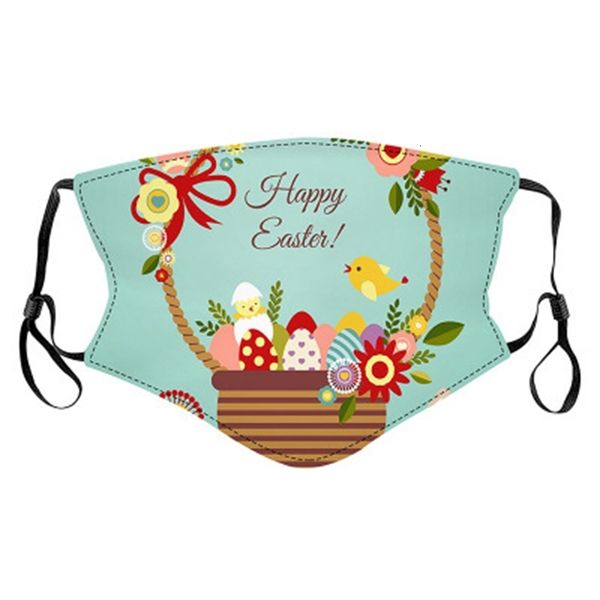 

personalized printing easter cotton mask, dustproof and washable