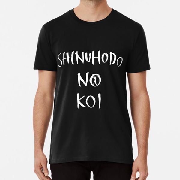 

men's t-shirts a love worth dying for - shinuhodo no koi t shirt, White;black