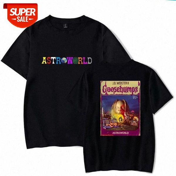 

cross travis scott astroworld crew neck letter black men's short sleeve #ka1k, White;black