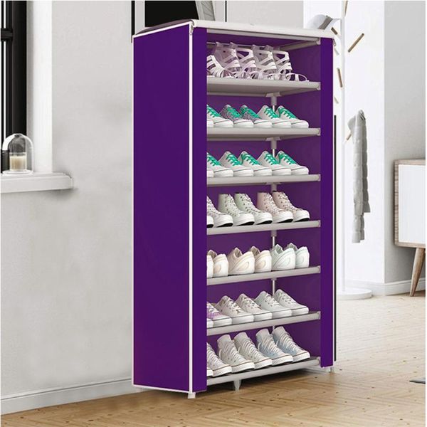 

clothing & wardrobe storage assemble shoe rack shelf cabinet shoes hanger diy slipper home organization closet practical creative