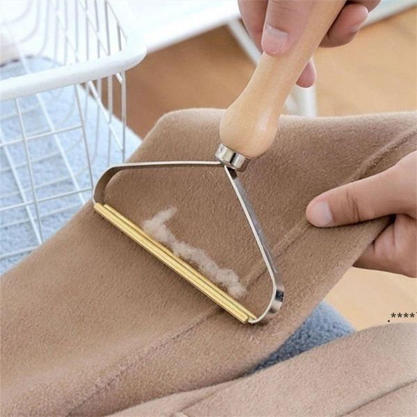 

manual lint remover clothes fuzz fabric shaver trimmer removing roller hairball brush cleaning tools sea shipping fwa5273
