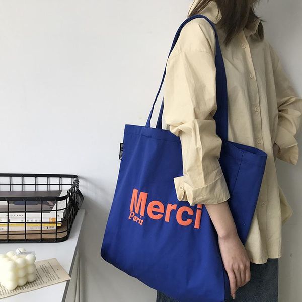 

design women big canvas shoulder bags 3d french print eco friendly grocery shopping bag cloth handbag casual tote for ladies cross body