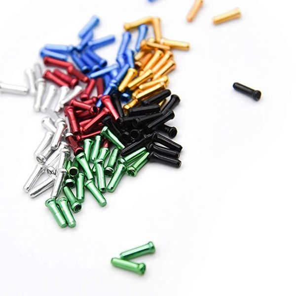 

bike brakes 20pcs aluminum alloy brake cable caps, road mountain bicycle tips shifter,shift derailleur