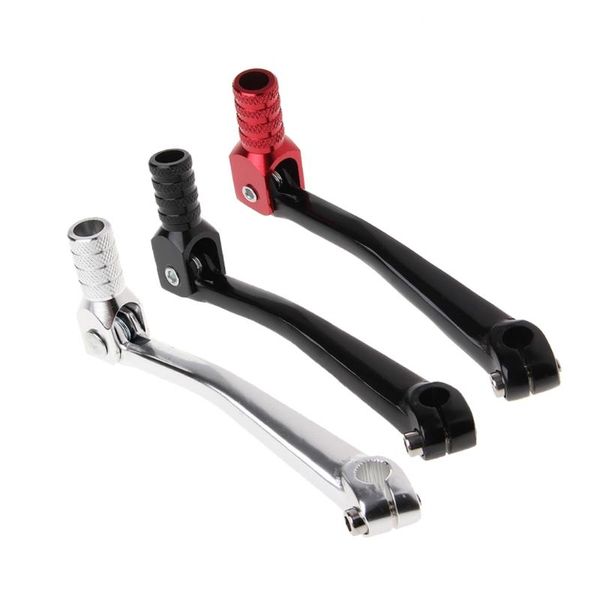 

motorcycle brakes 1 pc cnc folding aluminum lever gear shift fit atv dirt bike 4-stroke pitbike 50cc 110cc 125cc
