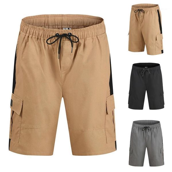 

men's shorts summer brand mens jogger sporting thin men khaki short pants male fitness gyms for workout quick-drying, White;black