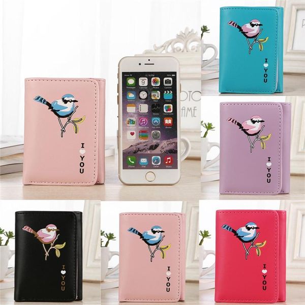 

wallets wallet zip women luxury solid mini female card bag purse simple multi-card position id holder package, Red;black