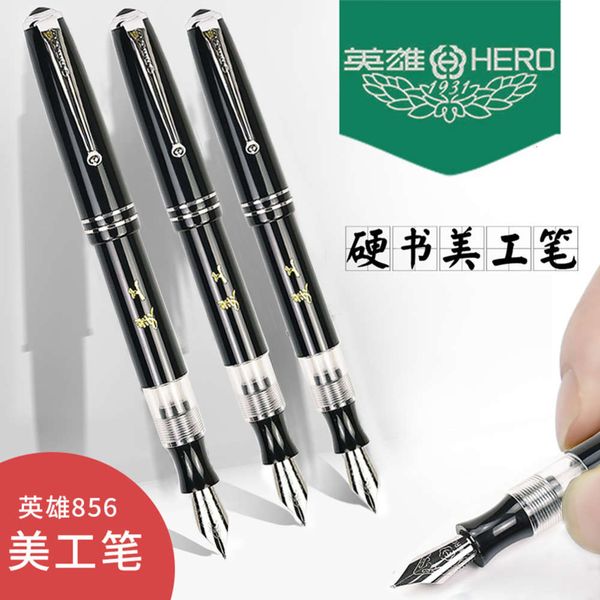

the pen pen hero old style practicing calligraphy 856 hard fine art writing ink pen spiral cap