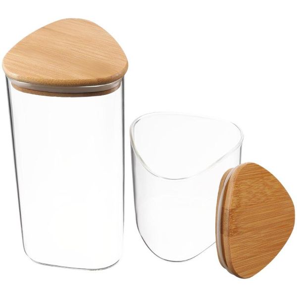 

storage bottles & jars 2pcs multi-purpose nut dust-proof snack airtight