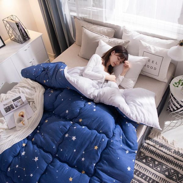 

cartoon style quilted polyester duvet quilt bedding throw blanket 100% filler warm comforter comforters & sets