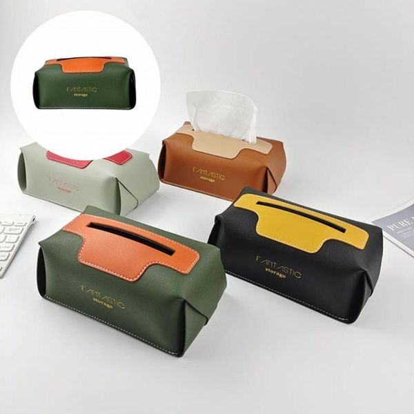 

tissue boxes & napkins dustproof 5 colors optional waterproof holder for living room