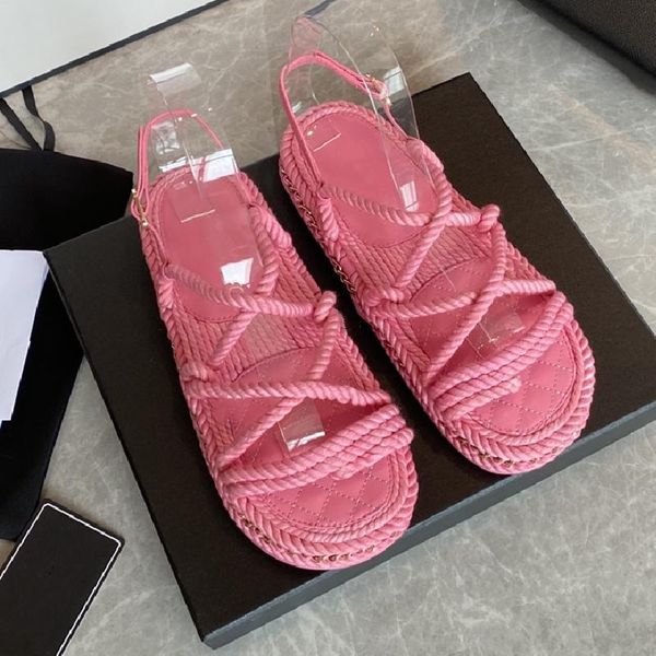 

sandals summer women shoes ladies chain chaussures femme pink female sandlias buckle sandales casual front rear strap, Black