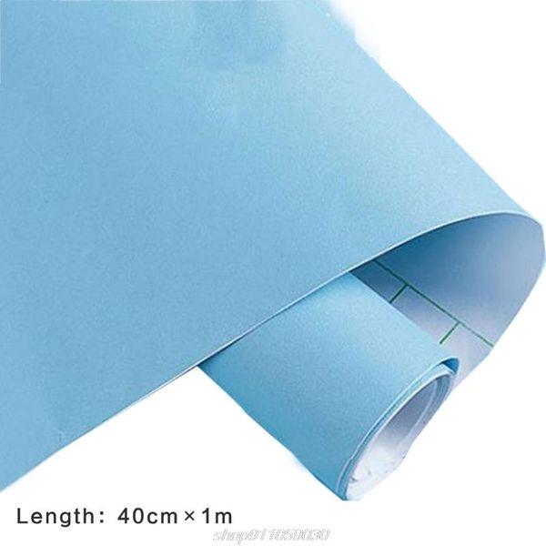 

self-adhesive bedroom warm waterproof and moisture-proof pure color wallpaper e1pd wallpapers