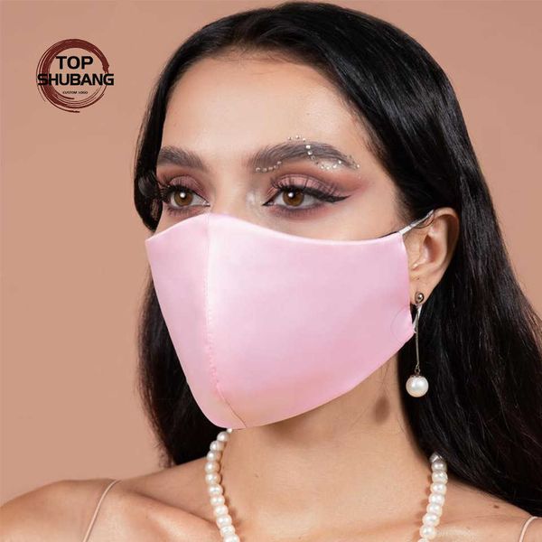

mask satin men's and women's universal dust soft satin