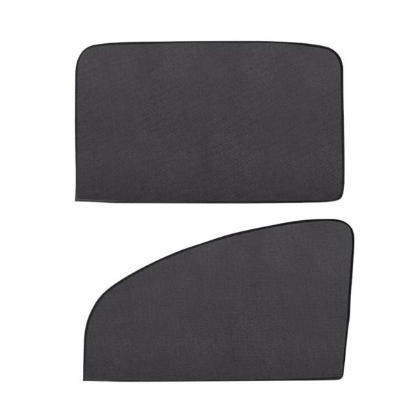 

car sunshade 2pcs thickened magnetic sun shade uv protection curtain window side mesh visor summer