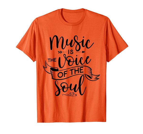 

Music Is The Voice Of The Soul T-Shirt, Mainly pictures