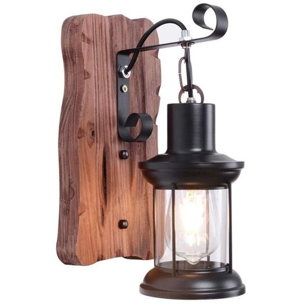

outdoor wall lamps industrial vintage retro wooden metal painting color lamp for the home corridor decorate light