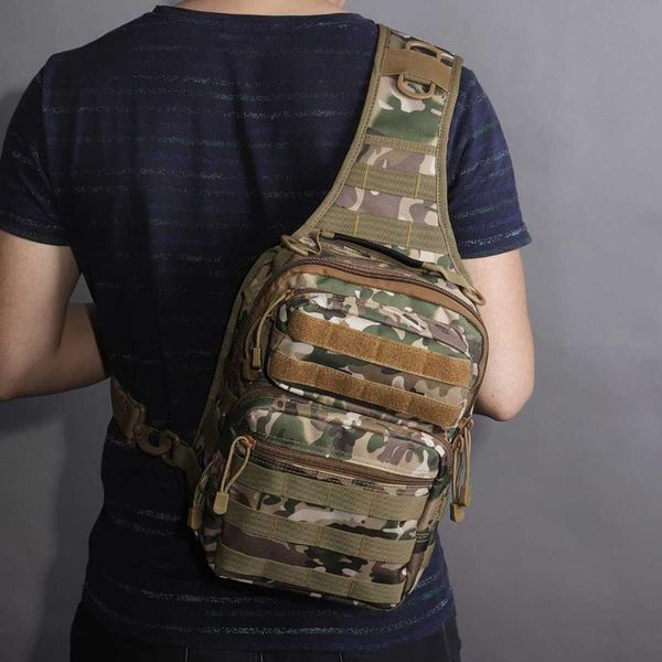 

outdoor men's backpack camouflage field waterproof hiking trekking sports climbing shoulder bags daypack