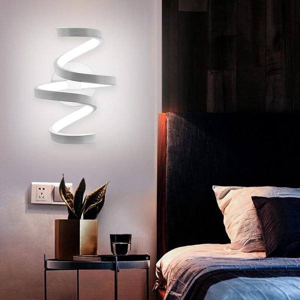 

wall lamp indoor bedroom bedside decoration lighting modern led mounted light aisle living room decor art