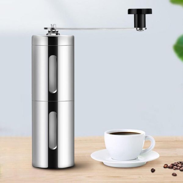 

manual coffee grinders grinder conical burr mill brushed stainless steel tea