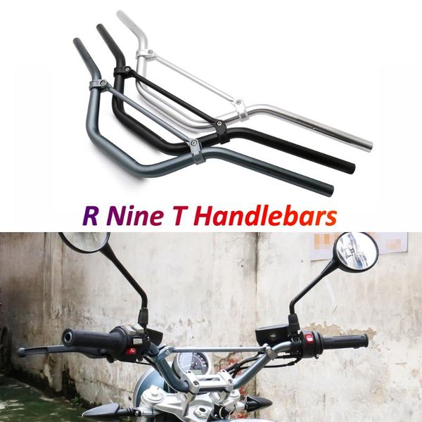 

handlebars handle bars for r nine t r9t pure urban g/s 1-1-8'' aluminum alloy anodizing anti-rust steering wheel