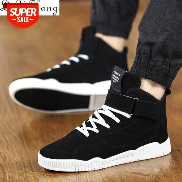 

men's chunky sneakers trend thick sole dad shoes for male lace-up patchwork multi height increasing handsome men 39-44 #jd0v