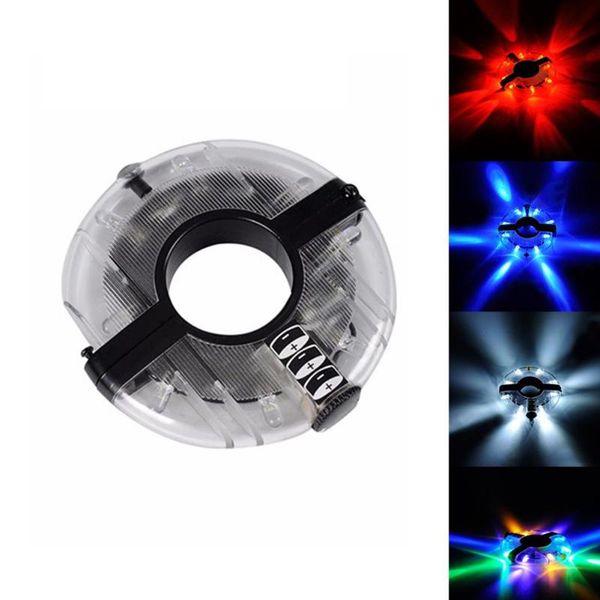 

bike bicycle fronail wheel hub led warning light night cycling lamp lights