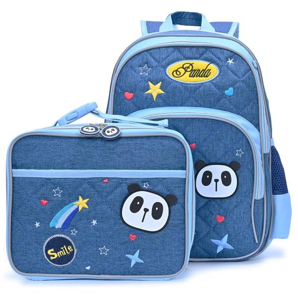 

school bags abshoo children fashion design bookbag elementary kindergarten blue panda set cute lightweight backpacks for teen boys